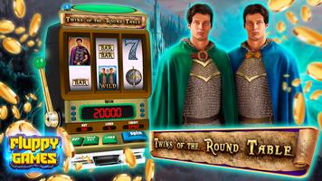 Twins of the Round Table Slots Affiche