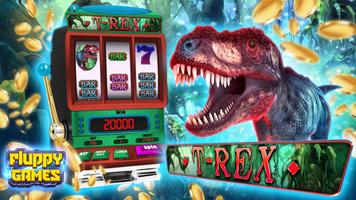 T-Rex Slot Machine plakat