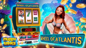 Wheel of Atlantis Slots Affiche