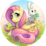 Fluttershy Wallpaper HD ไอคอน