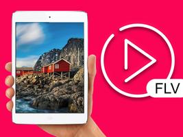 flv video player for android پوسٹر