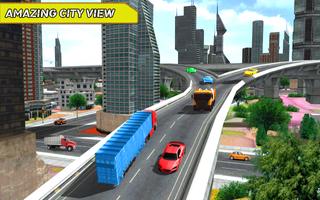 Us Heavy City Truck Driving screenshot 2