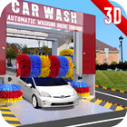 auto rijden het wassen service-icoon