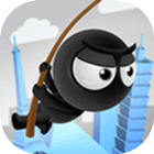 Stickman Fly Rope Action icon