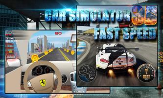 3D Car Simulator: Fast Speed 스크린샷 1