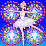 Bolinha bonita de bailarina ícone