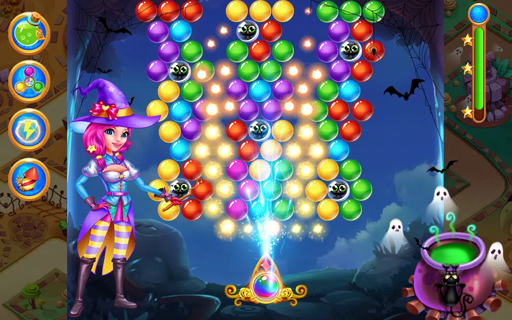 Jogo Bubble Witch Shooter Magical Saga no Jogos 360