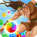 Jungle bubble shooter