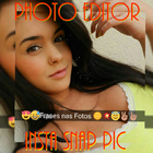 Editor de Fotos Espelho Efeito MEME e Carinhas🌸 icon