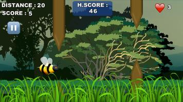 Flappy Bee: Fly Bee Fly capture d'écran 2