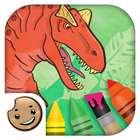 Painting Lulu Dinosaurs App icono