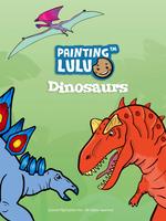 Painting Lulu Dinosaurs App โปสเตอร์