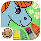 Painting Lulu Farm Animals App آئیکن