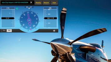 Direct To - Aviation GPS الملصق