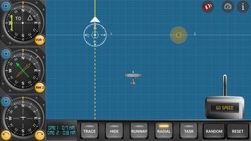 IFR Flight Trainer - Pilot Navigation- HSI VOR RMI পোস্টার