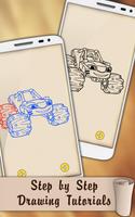 Easy Draw Blaze Monster Machines screenshot 1