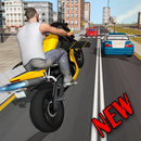 APK Flying Moto Racer 3d