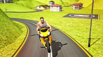 Flying Moto Racer 3d plakat