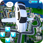 Futuristic Flying Muscle Car Shooting Simulator 3D ikon