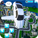 Futuristic Flying Muscle Car Simulateur de tir 3D APK