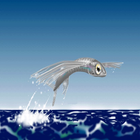 flying fish Live Wallpaper ícone