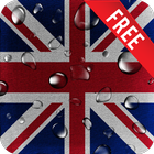 UK Flag Live Wallpaper icône
