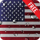 US Flag Live Wallpaper icon