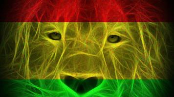 Rasta Lion Cartaz