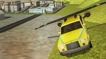 Flying Limo Car Simulator اسکرین شاٹ 2