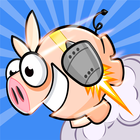 Flying Pig rocket icône
