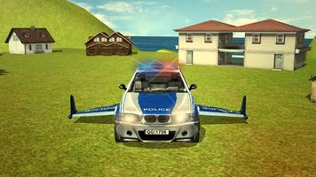 Flying Police car 3d simulator screenshot 3