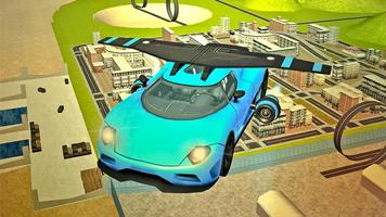 Flying Sport Car Simulator2016 स्क्रीनशॉट 1