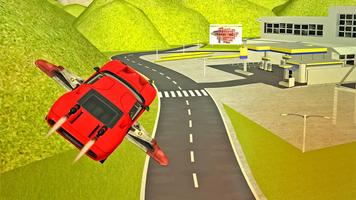 Flying Sport Car Simulator2016 स्क्रीनशॉट 2