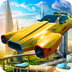 Flying taxi simulator icon