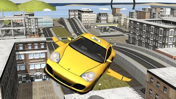 Flying Taxi car simulator 截图 1