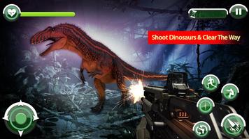 Jurassic Dinosaur Wild Jungle Shooter Cartaz