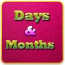 Days and Months aplikacja