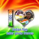 Indian Flag Letter Photo Frames aplikacja