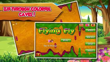 Flying Fly Plakat