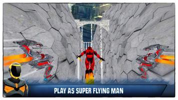 Super Flying Hero 3D capture d'écran 2