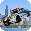 Flying Police Car Chase 2017 : Flying Car Game APK