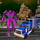Flying Robot Games : Robot Transformation Car Game icon
