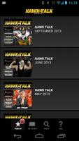 Hawk Talk Monthly Affiche