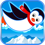 Fly Penguin Frozen Mountain icône