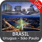 Urugua to Sao Paulo GPS Charts ikon