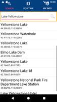 Lake Yellowstone Wyoming Chart Ekran Görüntüsü 3