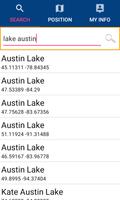 Lake Austin Texas GPS Charts syot layar 1