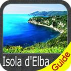 Elba îles gps cartes nautiques icône