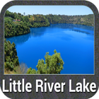 Little River Lake - IOWA GPS Zeichen