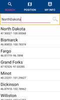 برنامه‌نما North Dakota Lakes GPS Charts عکس از صفحه